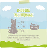 MjAMjAM - Nourriture humide de qualité supérieure pour chats - Boîte délicieuse de 12 paquets (12 x 200 g) sans céréales avec de la viande supplémentaire