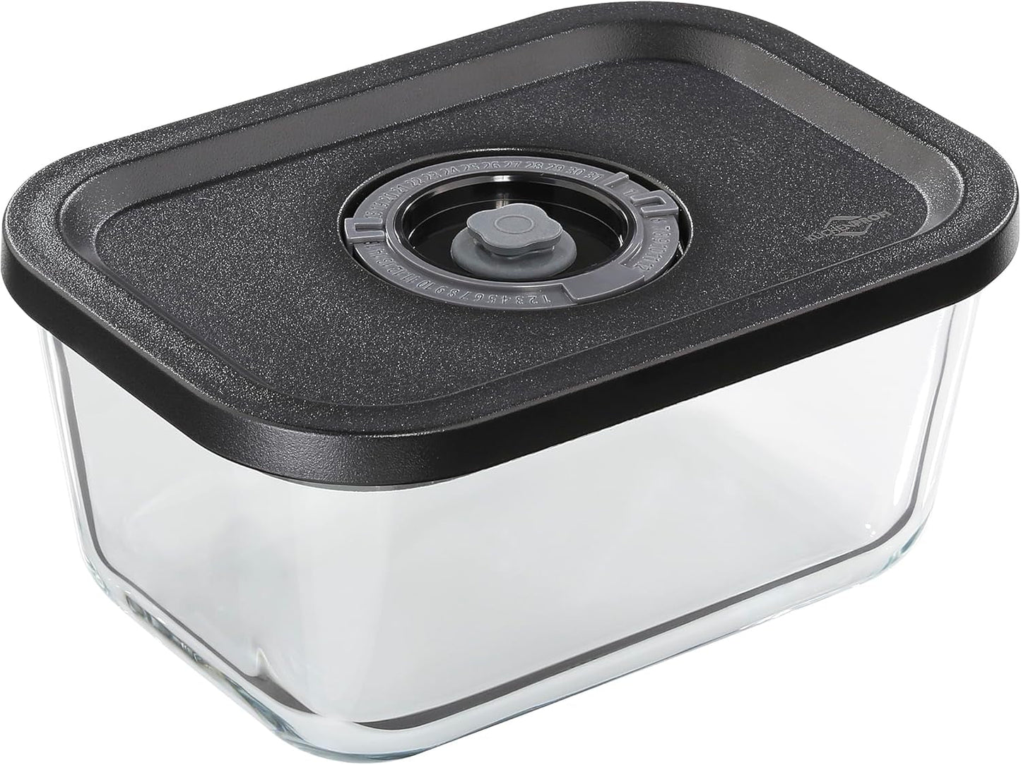 Ensemble sous vide Küchenprofi EASYFRESH | Ensemble de 7 pièces | 1x pompe à vide électrique, 1x pot sous vide S, M et L, 3x sacs sous vide 22x21 cm | verre borosilicaté, plastique de haute qualité | préparation et conservation Boîtes de conservation alimentaire Naty Shop Boîte sous vide M