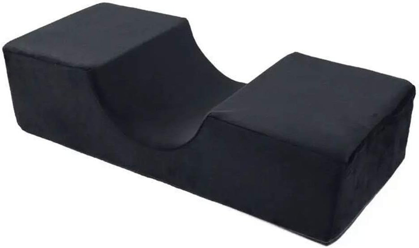 Whiteswan Extension de cils Support ergonomique en mousse à mémoire de forme incurvée Oreiller de salon Cils de beauté Oreiller de maquillage Oreiller de couchage Soutien du cou Oreillers orthopédiques cervicaux Naty Shop Titre par défaut