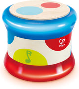 Hape Bébé Tambour | Jouet musical à rouler pour que les petits apprennent le rythme et les différents sons, fonctionne sur piles, à partir de 6 mois Baby Toys Naty Shop Titre par défaut