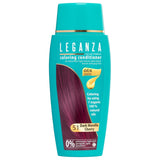 Leganza Baume Naturel Teinture Capillaire Couleur 71 Café Latte | Teinture capillaire sans ammoniaque | Enrichi de 7 huiles naturelles | 150 ml Naty Shop Teinture Capillaire 51 Cerises Griottes Foncées