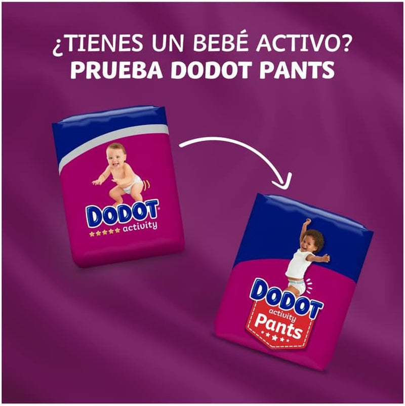 Couches d'activité pour bébé, taille 3 (6-10 kg), 224 couches avec un ajustement robuste