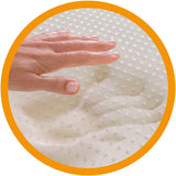 Oreiller orthopédique de soutien du cou - Aloe biologique - Aloe Vera Oreiller viscoélastique Hauteur 14 cm Housse 100% coton Oreiller visco - Oreiller en mousse à mémoire de forme - Fabriqué en Italie Naty Shop Oreillers standards