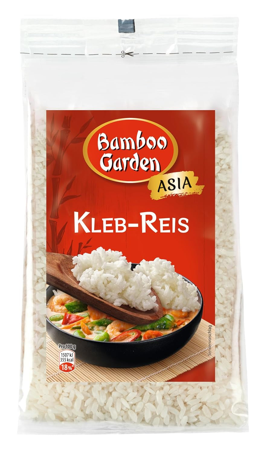 Bamboo Garden - Riz gluant, 500g par sachet