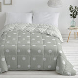Couette couette synthétique vert menthe Ancho 150 à 160 cm Couettes et couettes Naty Shop