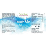 Magic Blue Spiruline Colorant alimentaire naturel en poudre Bleu (végétalien cru) Bleu foncé à bleu pastel clair – Colorant alimentaire en poudre d'algues phycocyanine – Colorant alimentaire naturel | Pureraw 5G