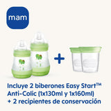 MAM Tire-lait électrique et manuel 2 en 1, retrait direct du biberon ou du récipient de conservation, stimulation et retrait, affichage numérique Accessoires Alimentation et Allaitement Bebe Naty Shop