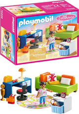 Maison de poupée PLAYMOBIL 70209 Chambre de jeunesse avec figurine fille et accessoires, à partir de 4 ans Maisons de poupées Naty Shop Chambre de jeunesse