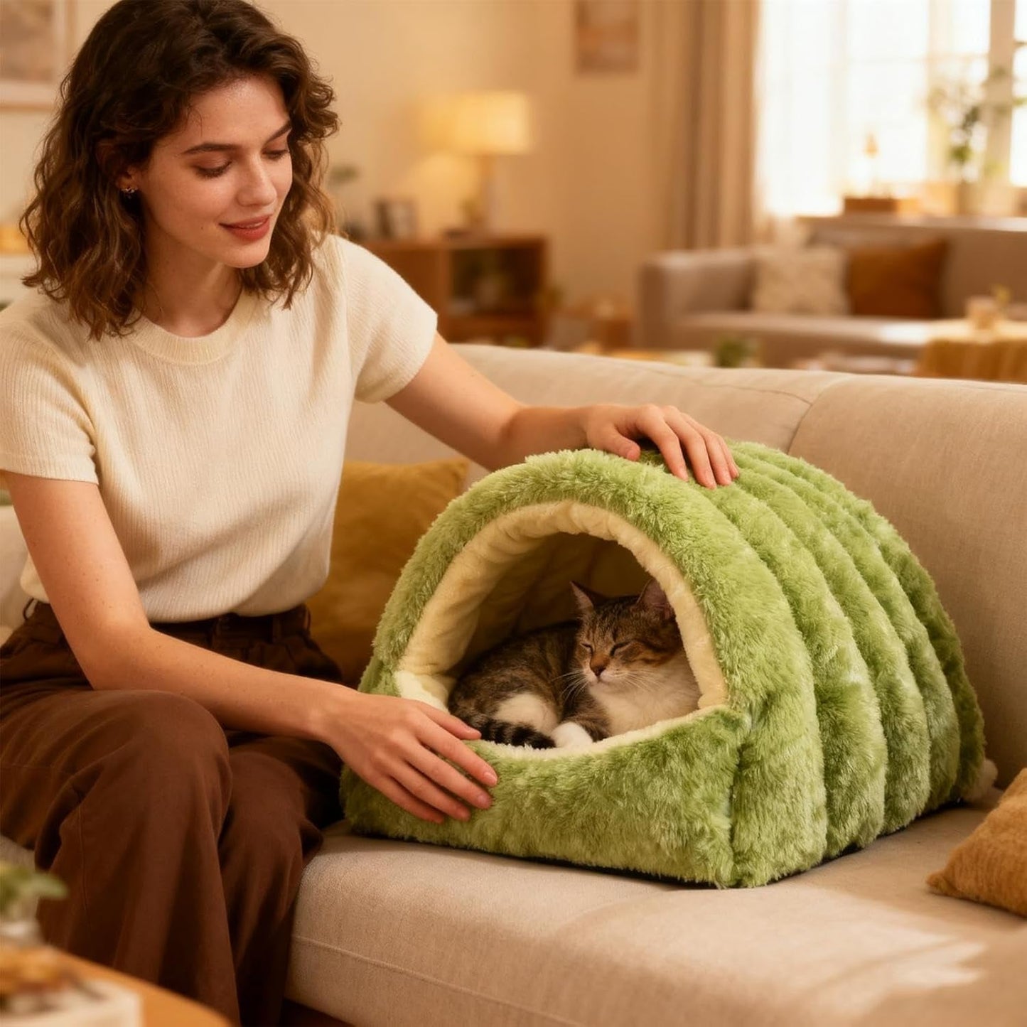 Couvertures et meubles, Animaux, Grottes et maisons, Chats, Lits pour chats, Chats - lits, matelas