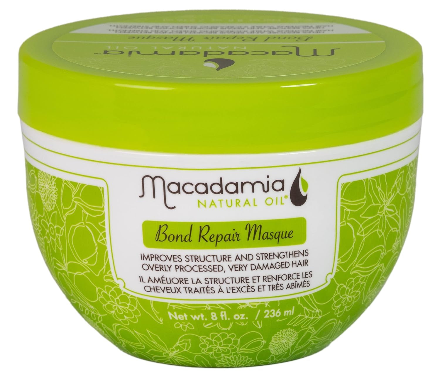 Le masque Bond Repair aide à revitaliser et à renforcer les cheveux trop traités et abîmés, formulé avec des acides aminés dérivés de la nature - technologie végétalienne et naturelle plex. Masque capillaire Naty Shop Titre par défaut