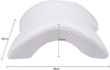 MINGZE Oreiller multifonctionnel en mousse à mémoire de forme, oreiller cervical en forme de U, oreiller de sommeil à rebond lent, oreiller à pression de rebond, oreiller en soie glacée pour la protection des mains et du cou, oreillers orthopédiques cervicaux Naty Shop