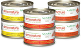 Almo Nature HFC Nourriture humide naturelle pour chat - Recettes assorties au poulet - 6 x 70g