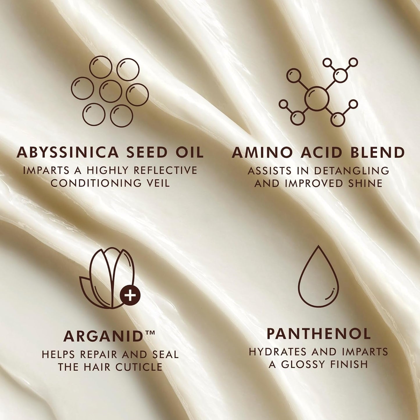 Marocainoil High Shine Gloss - Masque couleur transparent, 200 ml Masque capillaire Naty Shop