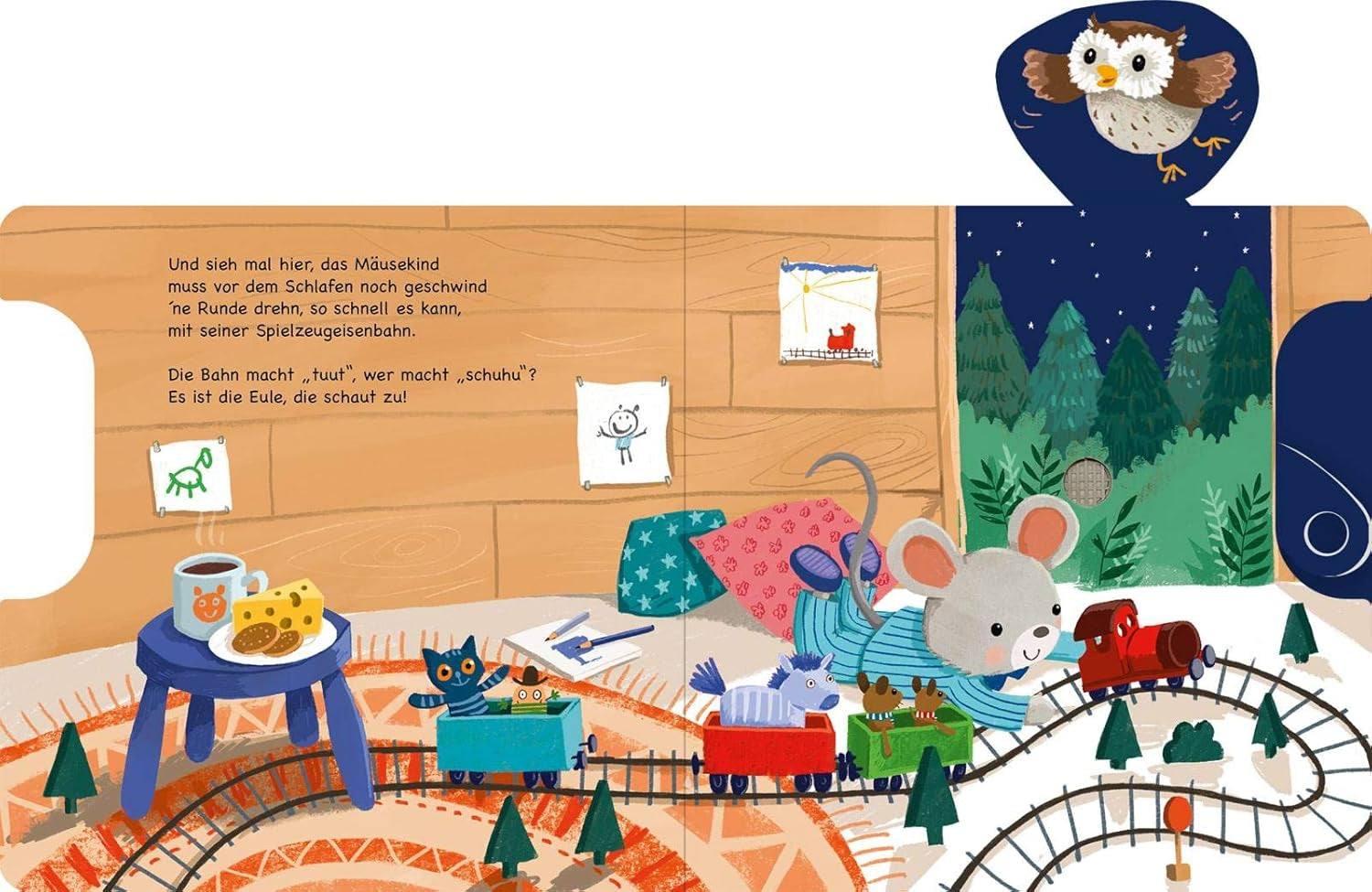 Shoo, shoo, maintenant tu dors aussi ! : Slider et 11 sons | Un livre innovant avec des sons coulissants pour les petits de plus de 18 mois Bebe Naty Shop Toys