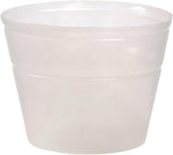 Support pour pot Dehner, flexible, Ø 40 cm, hauteur 31 cm, plastique, transparent