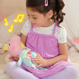 Poupée interactive Peppa Pig Evie 28 cm avec 20 sons et de nombreuses fonctions, ensemble de jouets pour enfants à partir de 3 ans