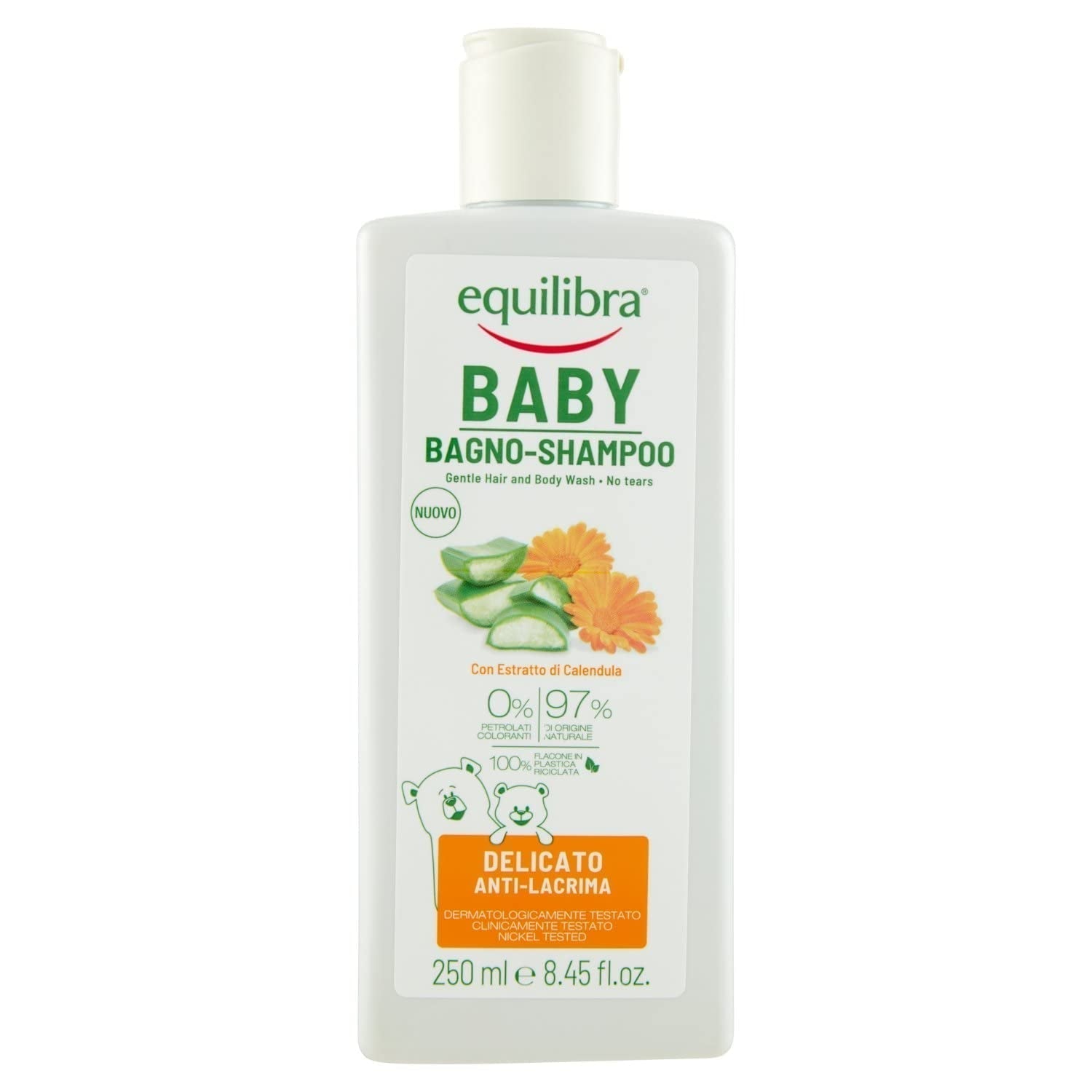 Equilibra Baby Bagno Shampoing 250 M Enfant - Bain et Soin Naty Shop Default title