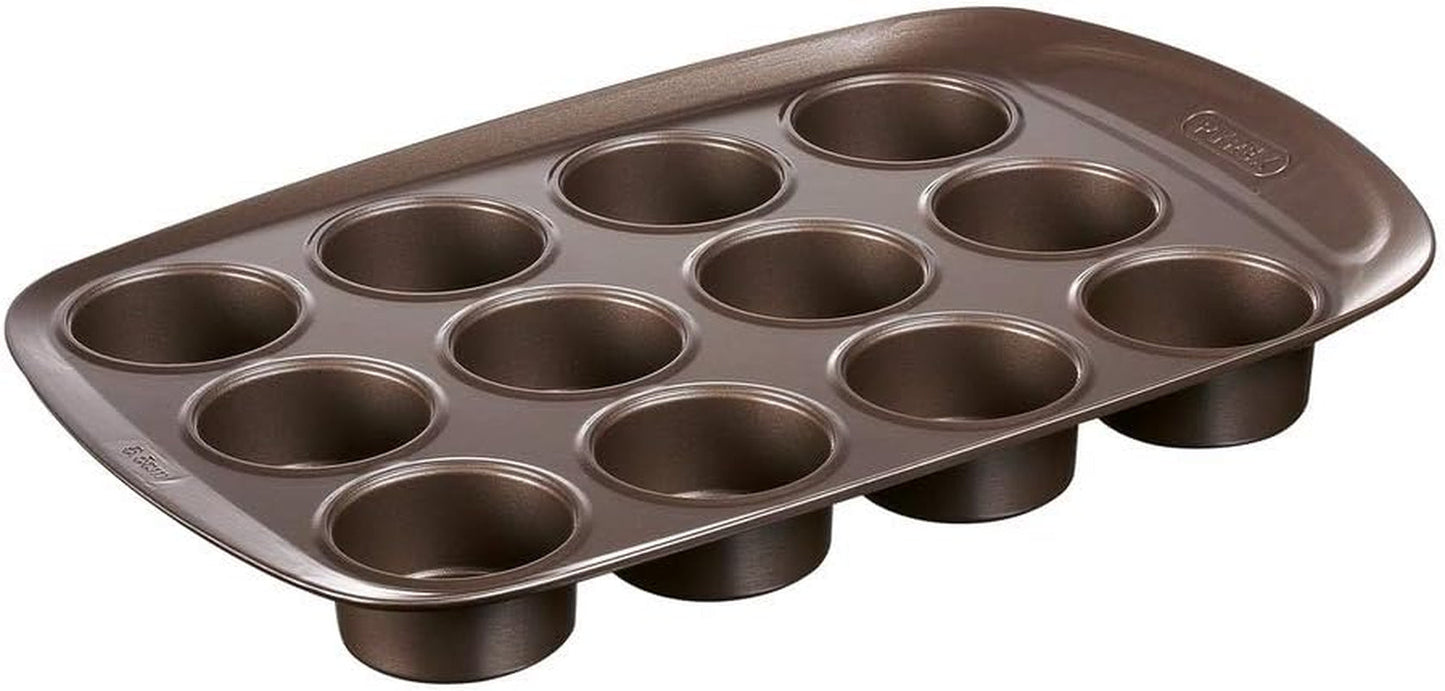 Pyrex BANDEJA 6 MAGDALENAS ASIMETRIA PX Muffinförmchen, Metall, Bunt, 6 Magdalena Moules et plaques pour pâtisserie Naty Shop 12 Magdalena