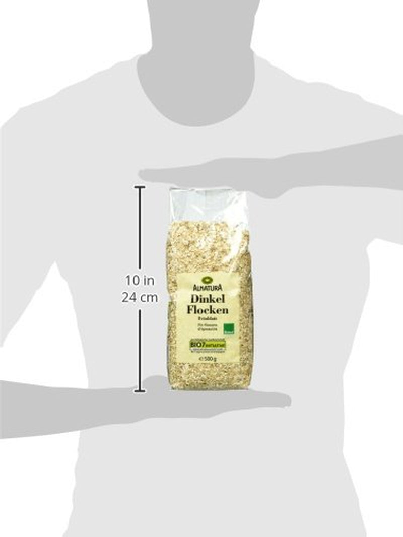 Fulgi de speltă bio, fulgi fini, 500g