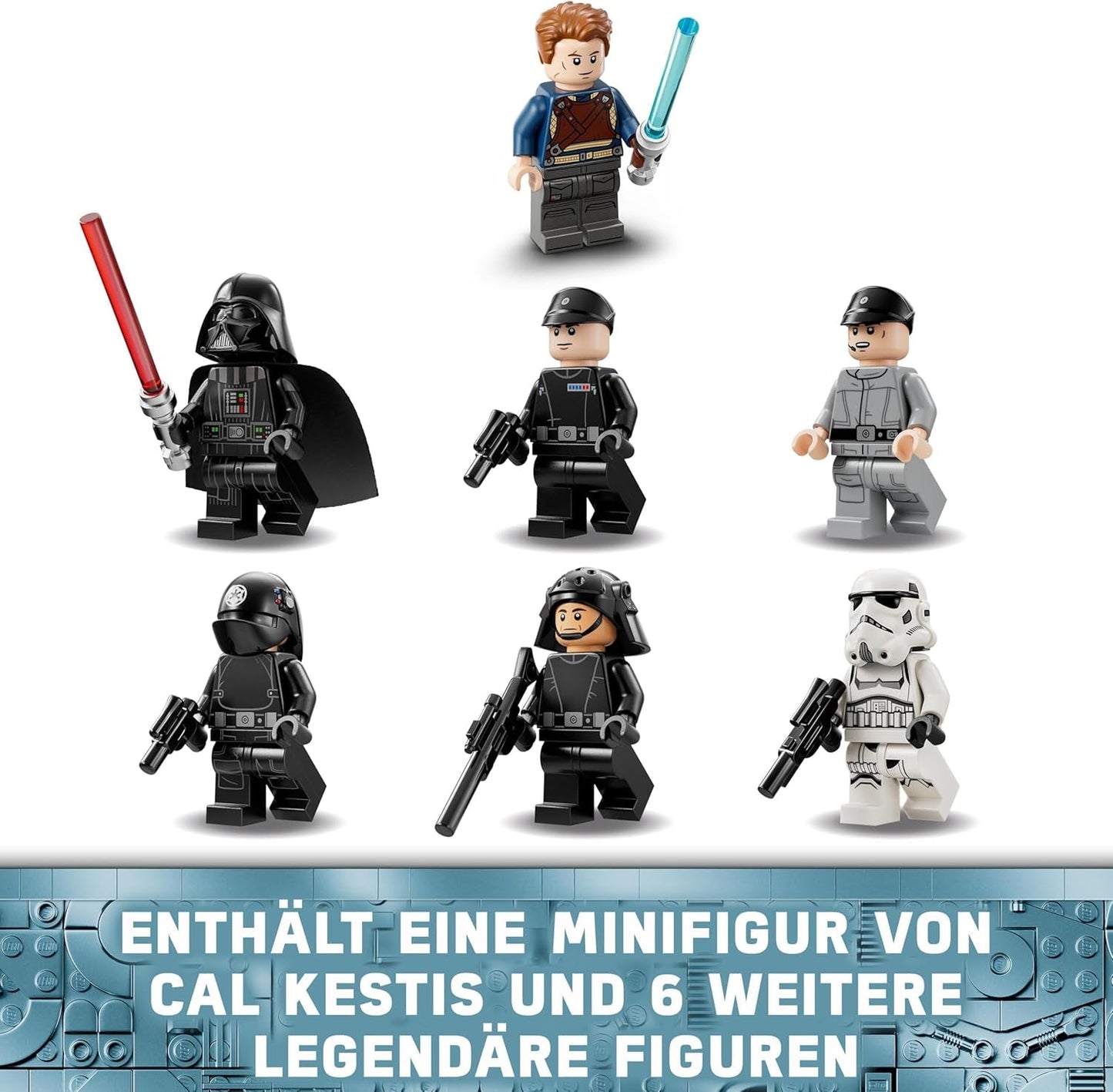 LEGO Star Wars Imperial Star Destroyer, ensemble de vaisseau spatial, jouet de construction, ensemble de jeu Dark Vador et Cal Kestis, cadeau d'anniversaire pour garçons, filles et fans 75394 Ensembles de construction Besuche den LEGO-Store