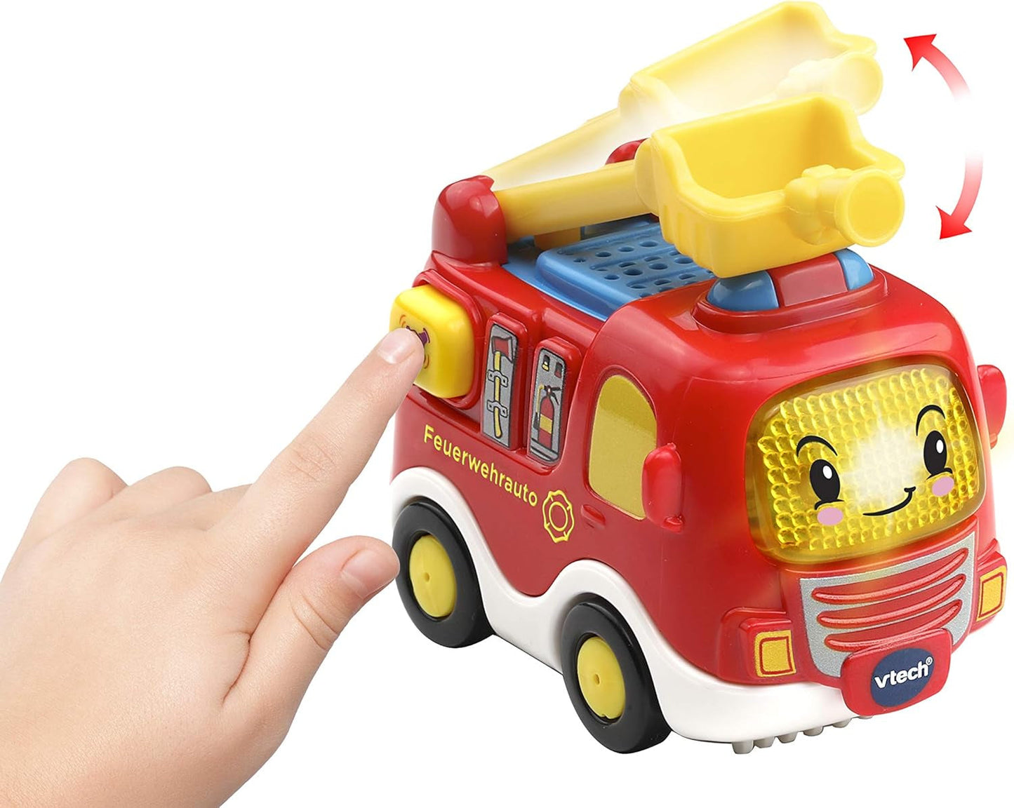 Vtech TUT TUT Baby Flitzer - Police - Pour 1-5 ans & TUT TUT Baby Flitzer - Pompier - Voiture jouet avec musique, bouton lumineux, phrases et sons intéressants - Pour 1-5 ans Baby Toys Naty Shop