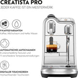 Machine à expresso Sage Nespresso Creatista Pro, acier inoxydable, acier inoxydable brossé
