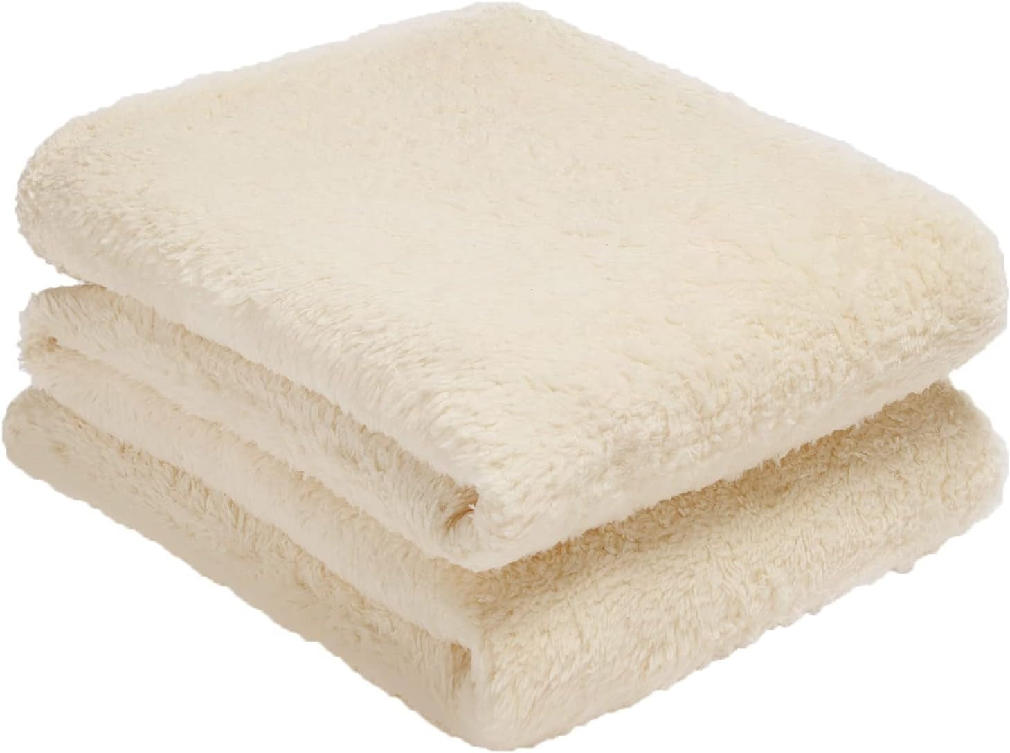 Brentford's Teddy Couverture polaire grande couverture de lit en peluche super douce et chaude pour canapé-lit noir - 150 x 200 cm Lits et couvertures Besuche den Brentfords-Store Crème 150 x 200 cm