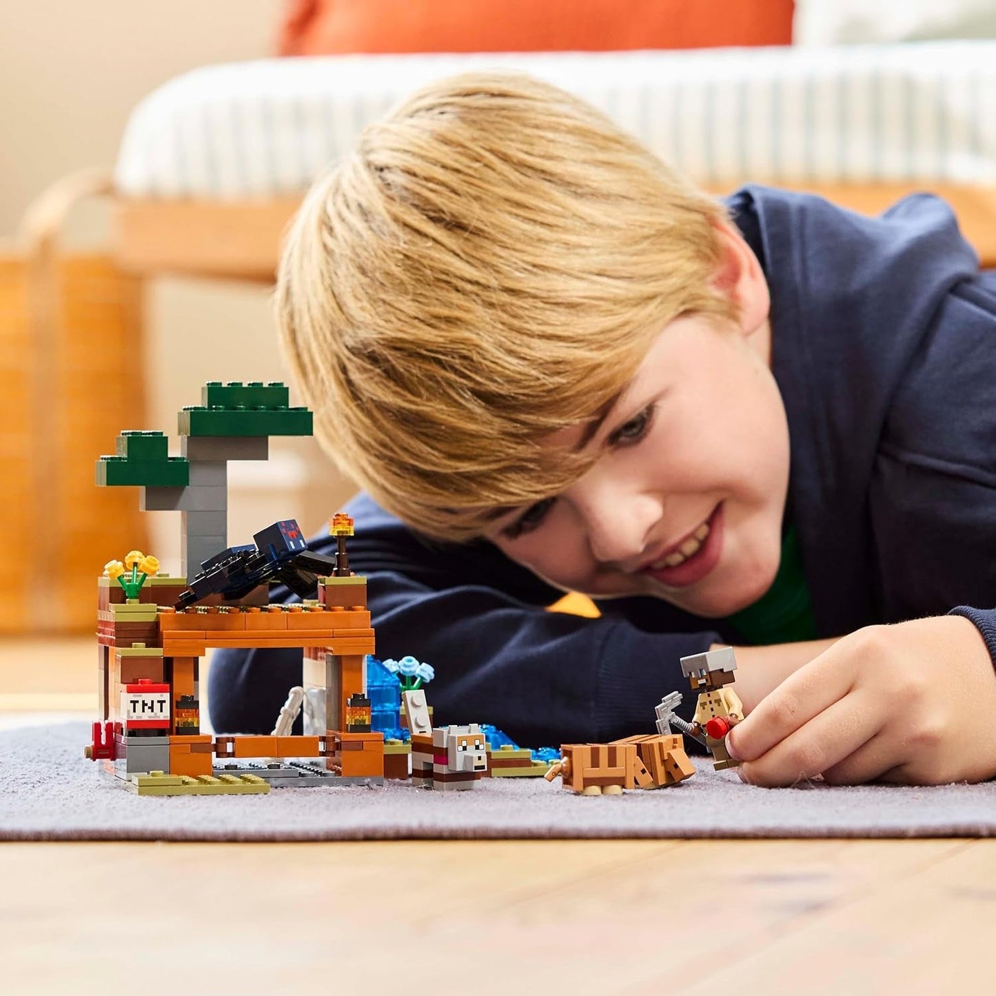 LEGO Minecraft Dungeon Mine Expedition Jeu vidéo Minifigurine Jouet de construction de personnage Cadeau pour garçons et filles de 8 ans 21269 Jeux de construction Besuche den LEGO-Store