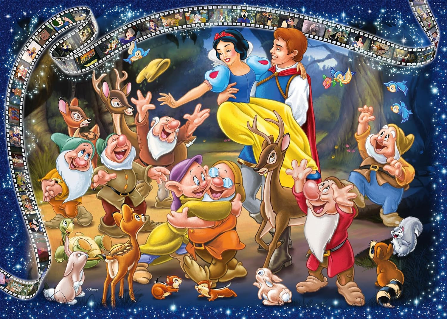 Ravensburger Puzzle 12000310 - Blanche Neige - Puzzle Disney 1000 pièces pour adultes et enfants de plus de 14 ans Puzzle Naty Shop thème Disney
