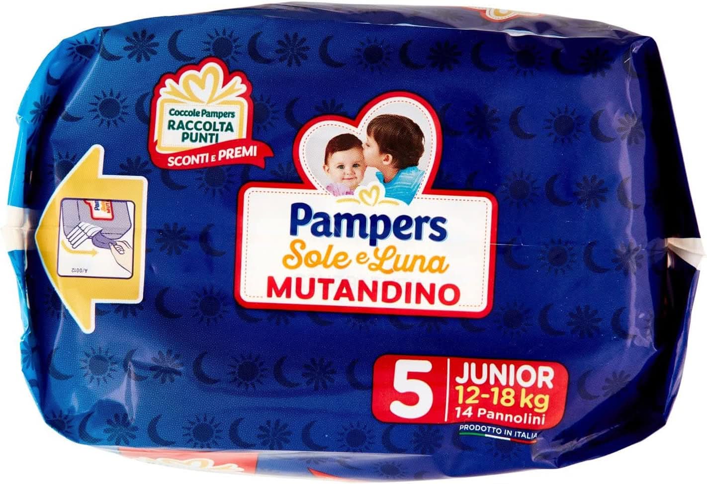 PAMPERS Sole & Luna Junior Housse de protection en néoprène, 14 pièces Naty Shop