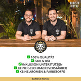 BARISTA ROYAL Bio Kaffeebohnen 1kg "Sélection Spéciale" | Frische Kaffeebohnen direkt gehandelt | 70 % Arabica, 30 % Robusta Café Ganze Bohnen | Idéal pour les machines entièrement automatiques et à filtre