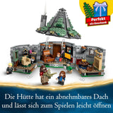 LEGO Harry Potter La cabane de Hagrid : une visite inattendue, ensemble avec 5 mini figurines et 2 figurines d'animaux, cadeau pour femmes et hommes, jouet d'aventure magique, ensemble fantastique 76428 Jeux de construction Beuche den LEGO-Store