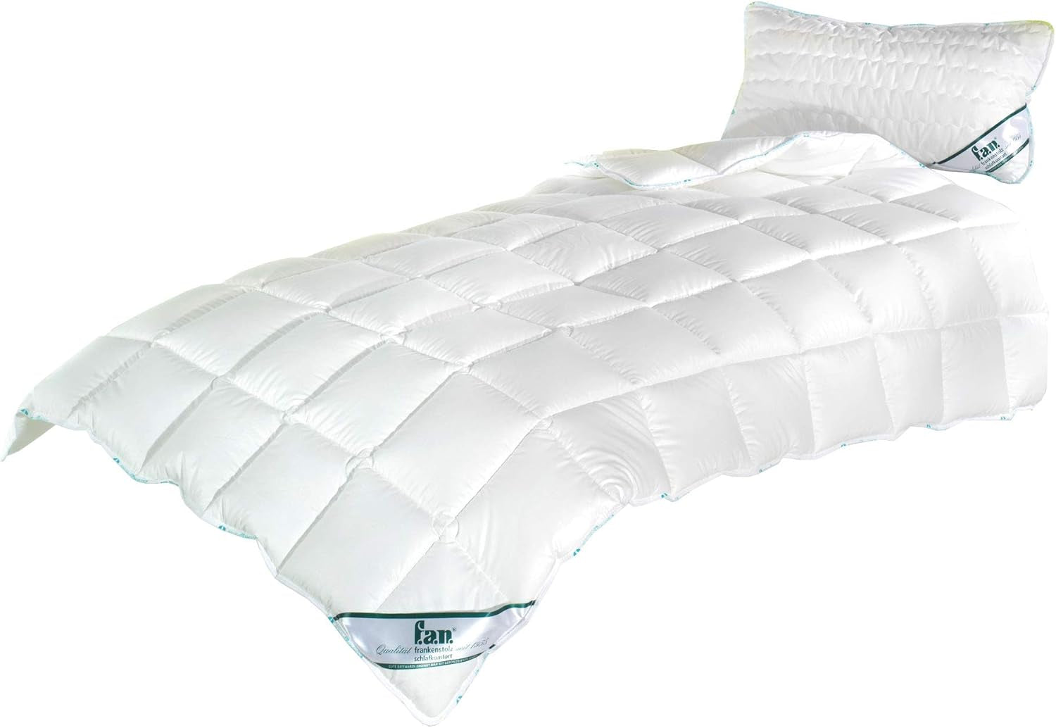 F.A.N. Frankenstolz 53300-10133-19 Lit matelassé léger / F.A.N. Medisan / 135 X 200 Cm, nature Couettes et couettes Naty Shop Lit matelassé Duo 135 X 200 Cm