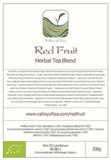 Mélange de fruits et tisanes bio - Tisane 100% naturelle au goût intense de fruits rouges - Thé aux fruits Thé aux fruits bio Thé aux fruits en vrac Thé aux fruits en vrac Thé aux fruits d'hiver