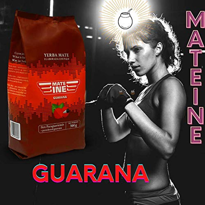 Thé Mate Yerba Mate au guarana, neutre, 500 g