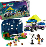 LEGO Friends Stargazer Camping Vehicle Set avec véhicule tout terrain et télescope jouet, cadeau pour filles et garçons à partir de 7 ans, comprend des figurines de jeu Nova, Aliya et un chien 42603 Jeux de construction Besuche den LEGO-Store Single