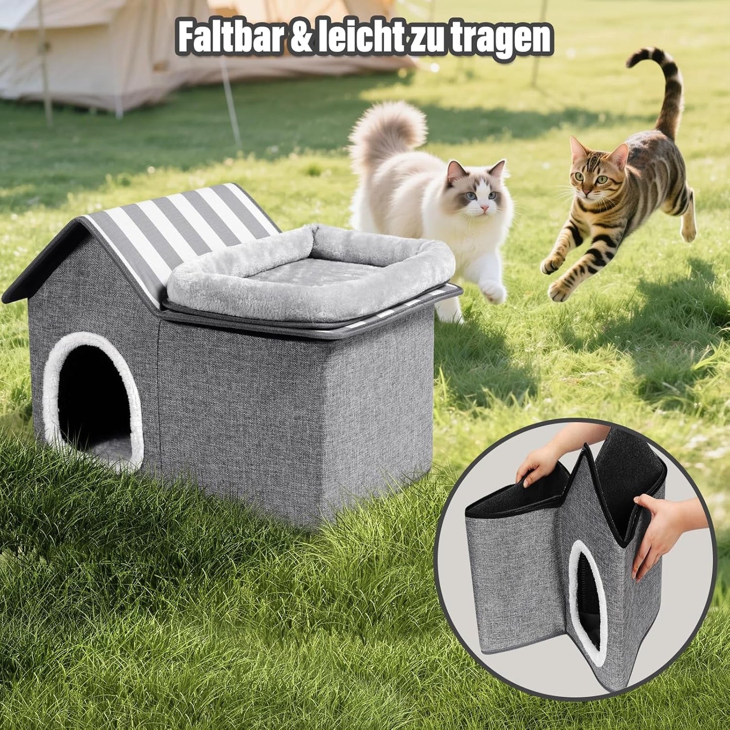 Couvertures et meubles, Animaux, Grottes et maisons, Chats, Lits pour chats, Chats - lits, matelas