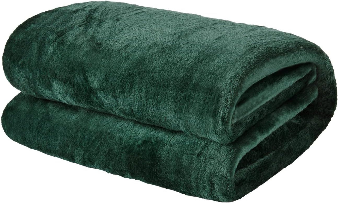 Couvre-lit polaire ultra doux Brentford's, gris argenté, grand lit double - 150 x 200 cm Lits et couvertures Beuche den Brentfords-Store Vert émeraude 120 x 150 cm