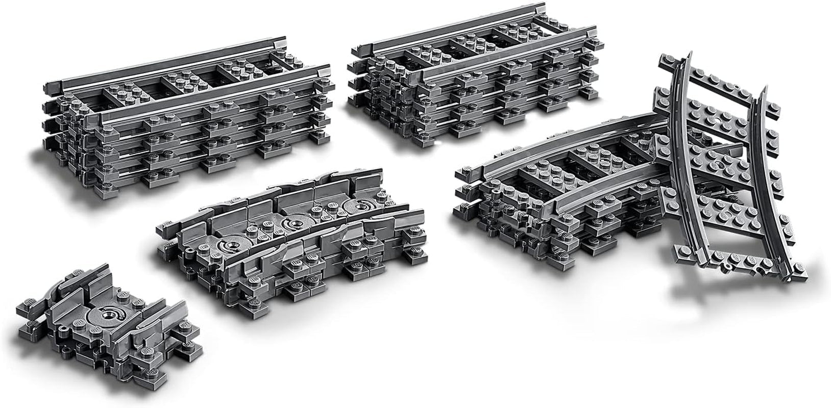 LEGO 60205 City Tracks Ensemble d'extension 20 pièces pour enfants Garçons et filles Ensemble de jouets Jeux de construction Besuche den LEGO-Store