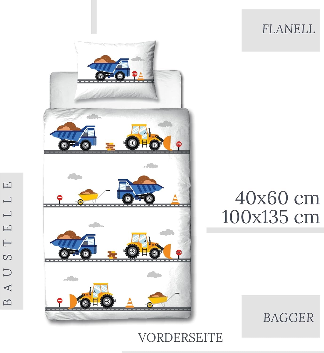 Linge de lit enfant, coton Linge de lit - enfant Naty Shop