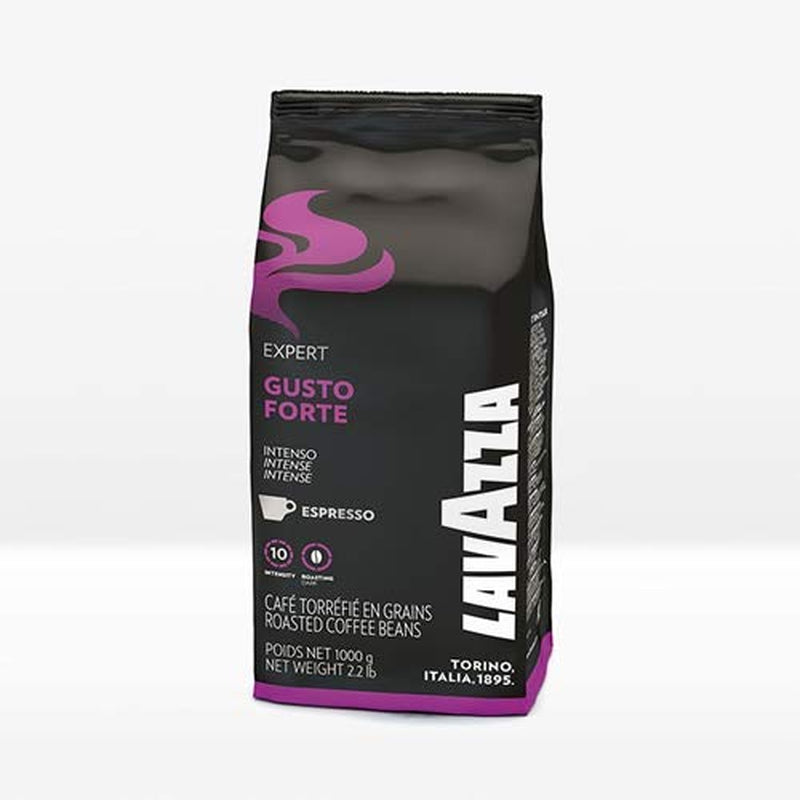 1 kg de café en grains Lavazza Gusto Forte