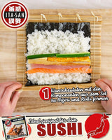 ITA-SAN Sushi Set (set complet de 9 pièces, idéal pour débuter, pour essai ou cadeau) 1 paquet