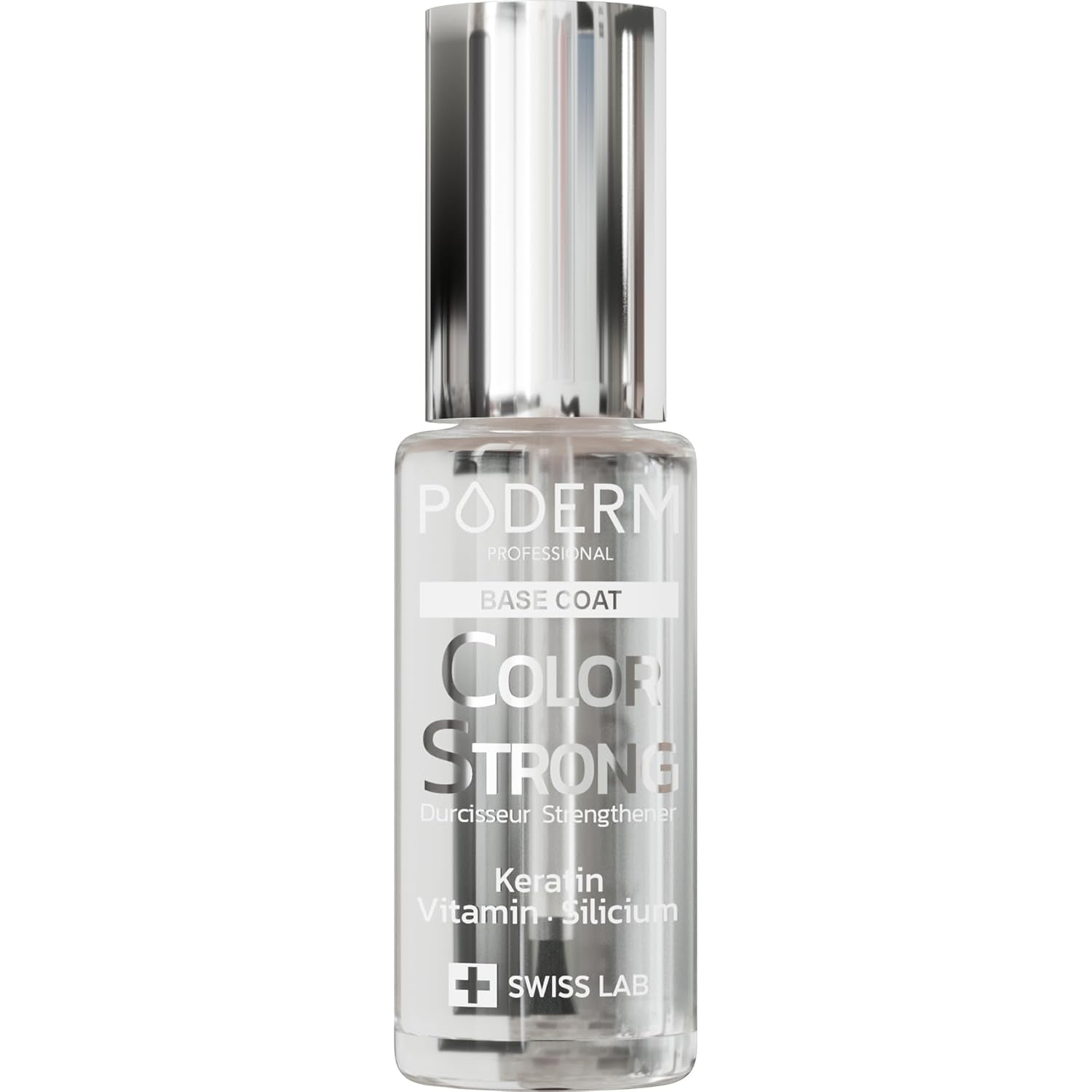 Nagelhärter Lack Mit Biotin, Silizium Und Keratin - Stärkt und Repaired Beschädigte, Geschwächte, Brüchige Nägel Durch Gel-Nagellack, Alterung – Gloss Shine - Hände & Füße - Swiss Made