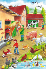 Schmidt Spiele 56216 Puzzle pour enfants, 3X24 pièces Puzzle Naty Shop