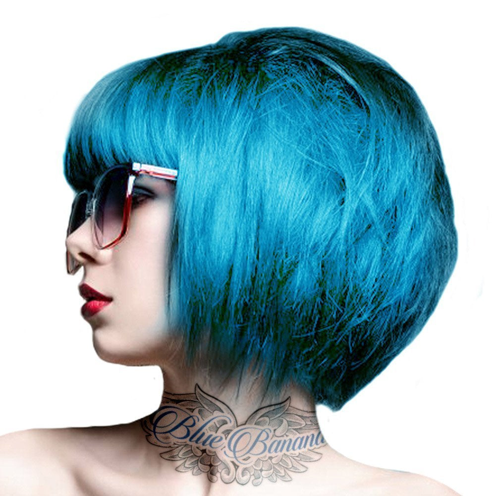Crème colorante semi-permanente UV GO TOXIC 100 ml (1 paquet) Naty Shop Teinture cheveux bleu 1 pièce (1 paquet)