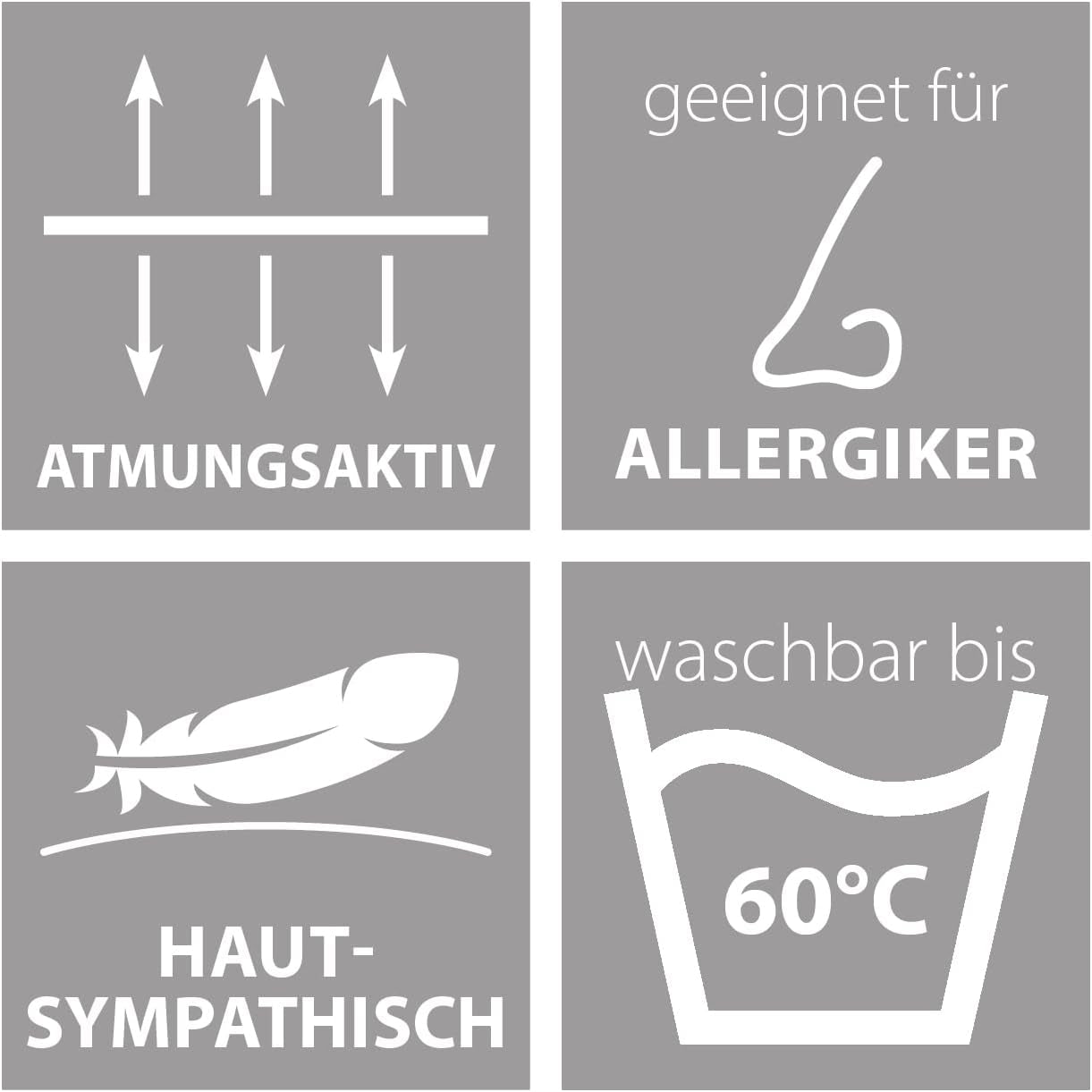 Couverture à économie d'énergie Traumnacht - Couverture d'hiver extra chaude avec un grammage de 1 685 g, 100% microfibre, lavable à 60 degrés, 135X200 cm, certifiée Oeko-Tex, produite selon la norme de qualité allemande Couvre-lits et couettes Naty Shop