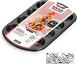Inspiration Kaiser originale, Moule pour 12 muffins 38 X 27 cm Naty Shop