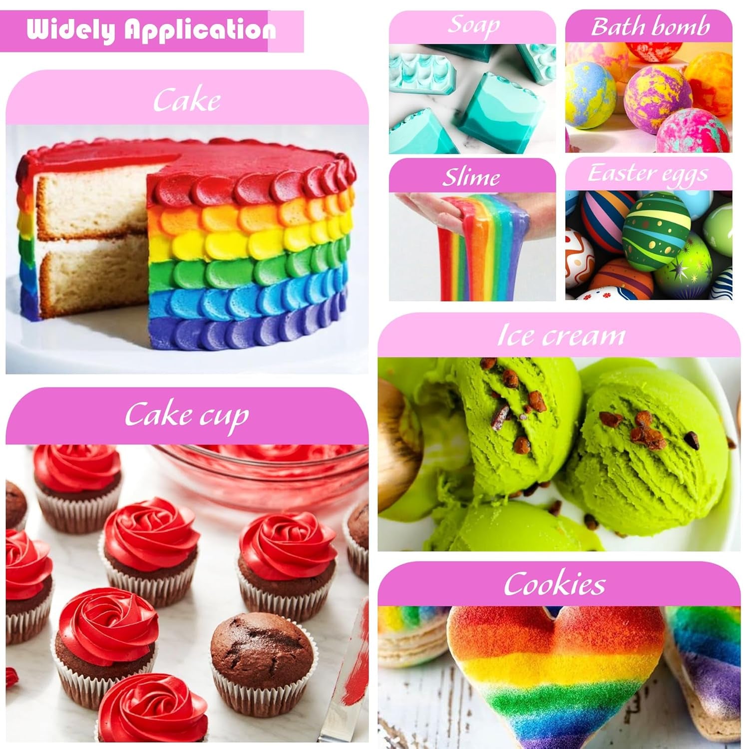 Colorant alimentaire - Colorant alimentaire liquide hautement concentré pour gâteaux, pâtisseries, œufs de Pâques, boissons - Colorant alimentaire sans sucre pour fondant, glaçage, slime, décoration de gâteaux (Velours Rouge, 236 ml)