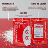 Poudre d'Eiklar (350g) | Getrocknetes Eiklar Pulver | Eialbumine pour le dos et la cuisine | Ohne Zusatztoffe | Emballage en sachet zippé sans lactose