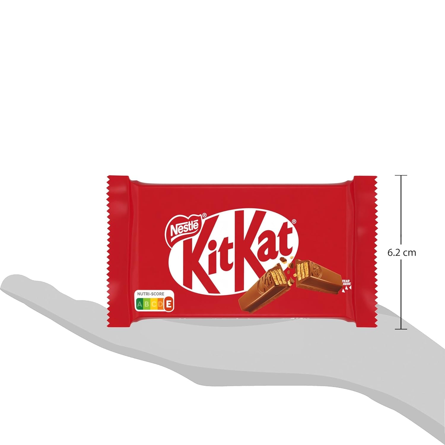 Nestlé KitKat Barres de chocolat classiques Barres de gaufrettes croustillantes au chocolat au lait Paquet de 24 (24 x 41,5 g)